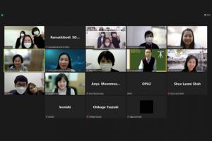 “School of Nursing OPU’s online exchange program in 2021” (3rd & 4th)