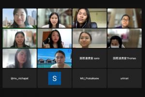 St. Luke’s International University held a webinar titled “English classes online”