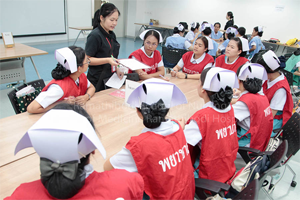 การอบรมเชิงปฏิบัติการ เรื่อง การเตรียมพร้อมรับอุบัติภัยหมู่ของโรงพยาบาลรามาธิบดี