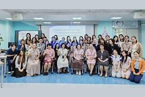 โรงเรียนพยาบาลรามาธิบดี จัดโครงการประชุมเชิงปฏิบัติการ “การติดตามความก้าวหน้าวิทยานิพนธ์ของนักศึกษาหลักสูตรพยาบาลศาสตรมหาบัณฑิต สาขาวิชาการพยาบาลผู้ใหญ่และผู้สูงอายุ สำหรับนักศึกษารหัส 62–65 (ภาคปกติ) ประจำปีการศึกษา 2566”