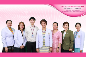 Ramathibodi School of Nursing and Thainakarin Hospital jointly organized an online academic conference titled “The Scientific Landscape of Breast Cancer: Ramathibodi School of Nursing and Thainakarin Hospital Breast Cancer Conference.”