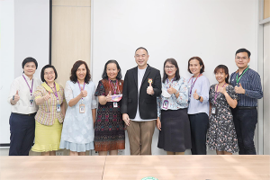Research and Innovation Management, Graduate Education and Research Sector, Ramathibodi School of Nursing, Faculty of Medicine Ramathibodi Hospital, Mahidol University, held a research talk on the topic “Brown Bag Research Series.”