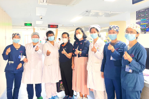 Day 2 The faculty members from the Bachelor of Nursing Science Program (International Program), visited the nursing practicum sites at the First Affiliated Hospital of Kunming Medical University.