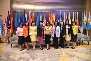Mahidol University participated in the 17th conference of the Thai Nursing Council on the occasion of the 100th anniversary of the birth of Her Royal Highness Princess Galyani Vadhana Krom Luang Naradhiwas Rajanagarindra