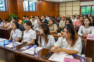 The second-year nursing students participated in the “Learning about Guizhou” Summer Program at Zunyi Medical University, the People’s Republic of China