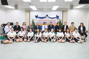 พิธีมอบทุนการศึกษา แก่ นักศึกษาพยาบาลรามาธิบดี ประจำปีการศึกษา 2566 โดย มูลนิธิโรตารี ภาค 3350