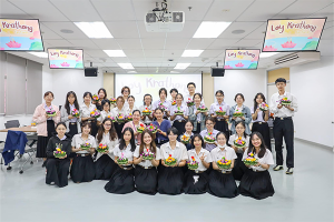 หน่วยกิจการนักศึกษา โรงเรียนพยาบาลรามาธิบดี คณะแพทยศาสตร์โรงพยาบาลรามาธิบดี มหาวิทยาลัยมหิดล จัดกิจกรรมทำกระทง “Loy Kratong Festival” เนื่องในวันลอยกระทง ประจำปี 2567