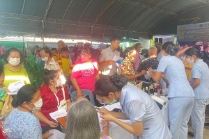งานมหกรรมรวมพลังสุขภาพดีวิถีชุมชน “มหาสวัสดิ์ปลอดภัย ชุมชนอุ่นใจ ห่างไกลยาเสพติด”