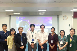 การบรรยาย Metaverse ecosystem series เรื่อง “Virtual Reality Concept Sharing for Nursing Innovation” เพื่อเสริมสร้าง Digital literacy สำหรับ คณาจารย์ โรงเรียนพยาบาลรามาธิบดี