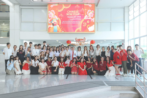 นักศึกษาพยาบาลรามาธิบดี ชมรม NR InterClub ร่วมกัน จัดกิจกรรม ”Chinese New Year“ เนื่องในโอกาสเทศกาลตรุษจีน