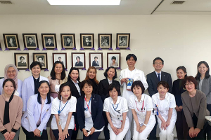 Administrators of Ramathibodi School of Nursing and administrators of nursing of the Faculty of Medicine Ramathibodi Hospital and Nursing Department, Japan between 15 – 22 April 2023 (Day 4)