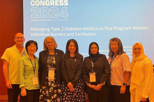 The faculty member from the Division of Community Health Nursing of Ramathibodi School of Nursing, Faculty of Medicine Ramathibodi Hospital, Mahidol University, participated in a research presentation in Singapore.