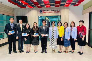 คณะผู้บริหารโรงเรียนพยาบาลรามาธิบดี เจรจาหารือความร่วมมือกับ คณะผู้บริหารคณะวิศวกรรมศาสตร์ มหาวิทยาลัยมหิดล