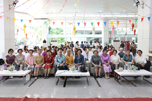 โรงเรียนพยาบาลรามาธิบดี คณะแพทยศาสตร์โรงพยาบาลรามาธิบดี มหาวิทยาลัยมหิดล จัดพิธีทำบุญสงกรานต์สืบสานประเพณีไทย ประจำปี 2568 ภายใต้ธีม “RSON สงกรานต์ สุข สำราญ วิถีไทย”