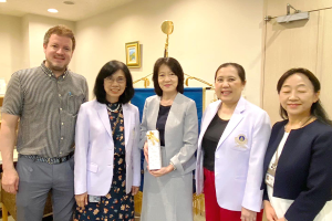“Day 4 in Japan” - The administrative members of Ramathibodi School of Nursing, Faculty of Medicine Ramathibodi Hospital, Mahidol University, visited St. Luke's International University in Japan.