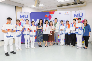 งานเลี้ยงอำลานักศึกษาพยาบาลแลกเปลี่ยนจาก Taipei Medical University, ไต้หวัน และ University of Hong Kong, ฮ่องกง