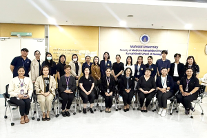 โครงการประชุมเชิงปฏิบัติการ เรื่อง “โครงการติดตามวิทยานิพนธ์สำหรับนักศึกษา รหัส 63 - 67 ภาคพิเศษ และภาคปกติ”