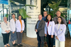 วันที่ 2 คณะผู้บริหาร เยือน “Adelaide Health Simulation, The University of Adelaide” ประเทศออสเตรเลีย