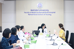 โรงเรียนพยาบาลรามาธิบดี คณะแพทยศาสตร์โรงพยาบาลรามาธิบดี มหาวิทยาลัยมหิดล ให้การต้อนรับ Mrs. Angela Puskic, International Manager จาก Deakin University เครือรัฐออสเตรเลีย