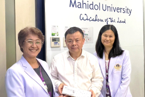 The administrative members from Ramathibodi School of Nursing, participated in welcoming the delegation from Huazhong University of Science and Technology (HUST), People's Republic of China.