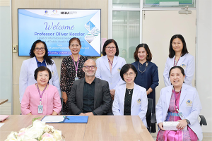 Ramathibodi School of Nursing, Faculty of Medicine Ramathibodi Hospital, Mahidol University, welcomed the administrative member from Lucerne University of Applied Sciences and Arts, Switzerland.