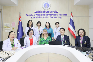 The administrative team and faculty of Ramathibodi School of Nursing welcomed Professor Angela Dawson from the University of Technology Sydney, Australia.