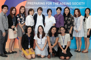 ต้อนรับนักศึกษาพยาบาลจาก Osaka Prefecture University, College of life, Environment, And Advanced Sciences, School of Nursing ประเทศญี่ปุ่น