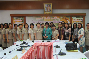ตรวจประเมินคุณภาพ ณ วิทยาลัยพยาบาลบรมราชชนนี ชัยนาท