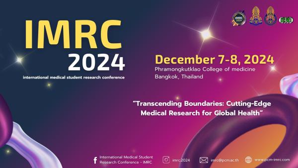 International Medical Student Research Conference - IMRC 2024