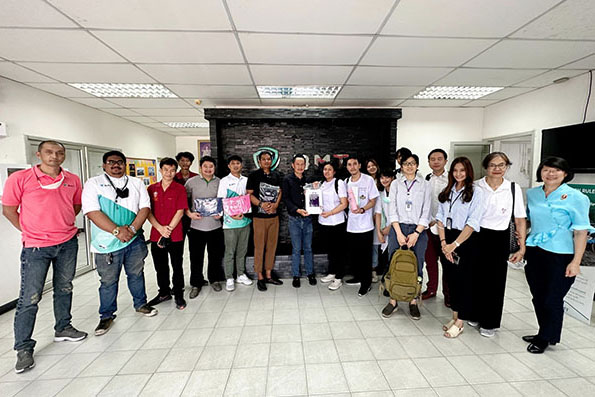 ศึกษาดูงาน บริษัท บีเอ็มที เอเชีย จำกัด นิคมอุตสาหกรรมบางปู จ.สมุทรปราการ