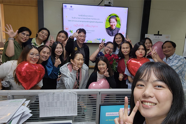 ภาควิชาออร์โธปิดิกส์ งานมุทิตาจิตเกษียณอายุราชการ นางสาวศศิธร พึ่งโพธิ์สภ