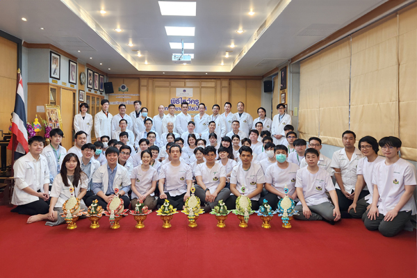 ประมวลภาพบรรยากาศ พิธีไหว้ครู ภาควิชาออร์โธปิดิกส์ ประจำปี 2567
