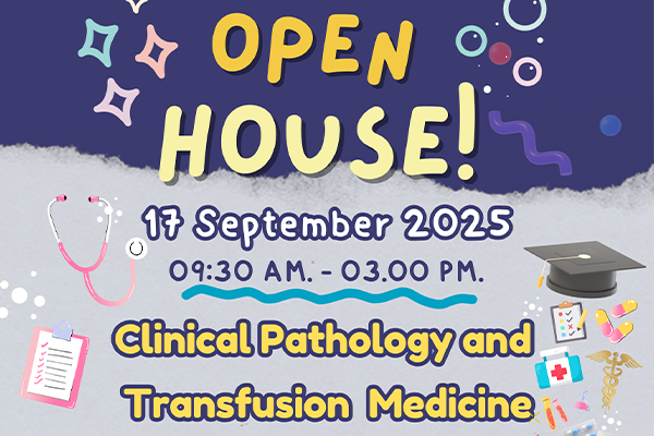 clinical pathology and transfusion medicine open house 17 september 2025