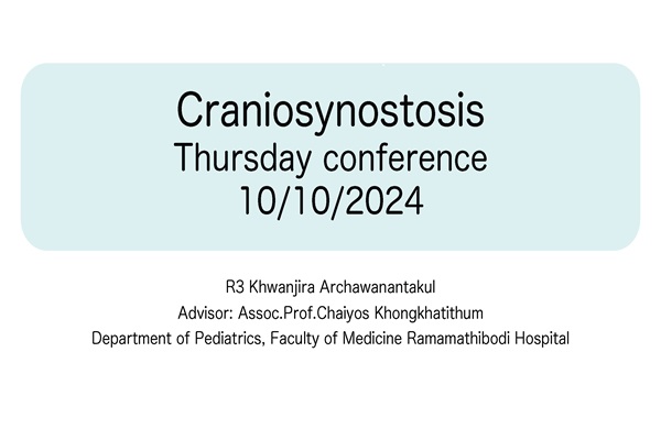 Craniosynostosis