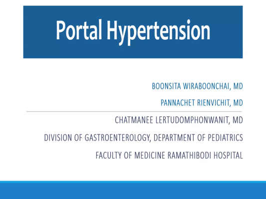 Portal Hypertension