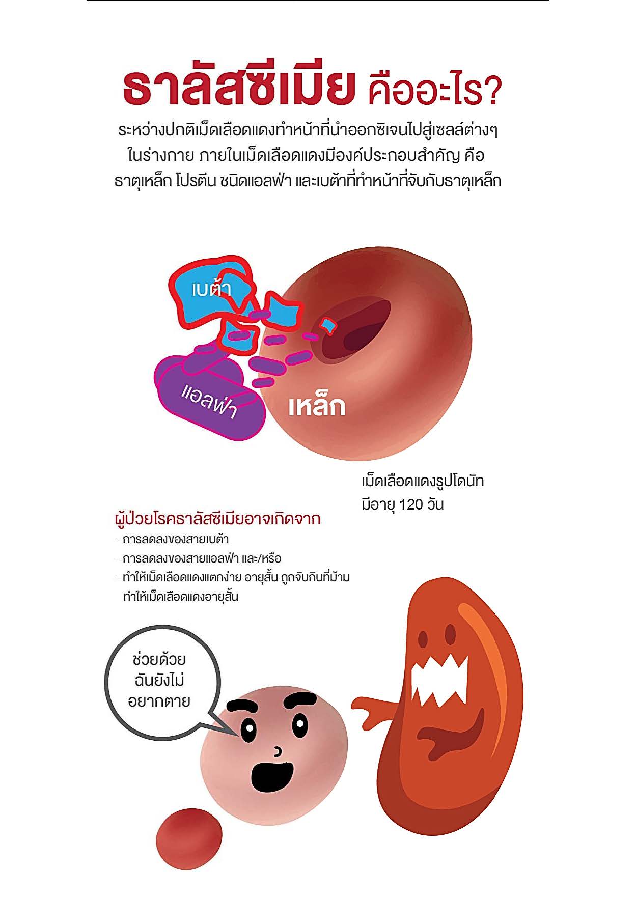 โรคธาลัสซีเมียคืออะไร