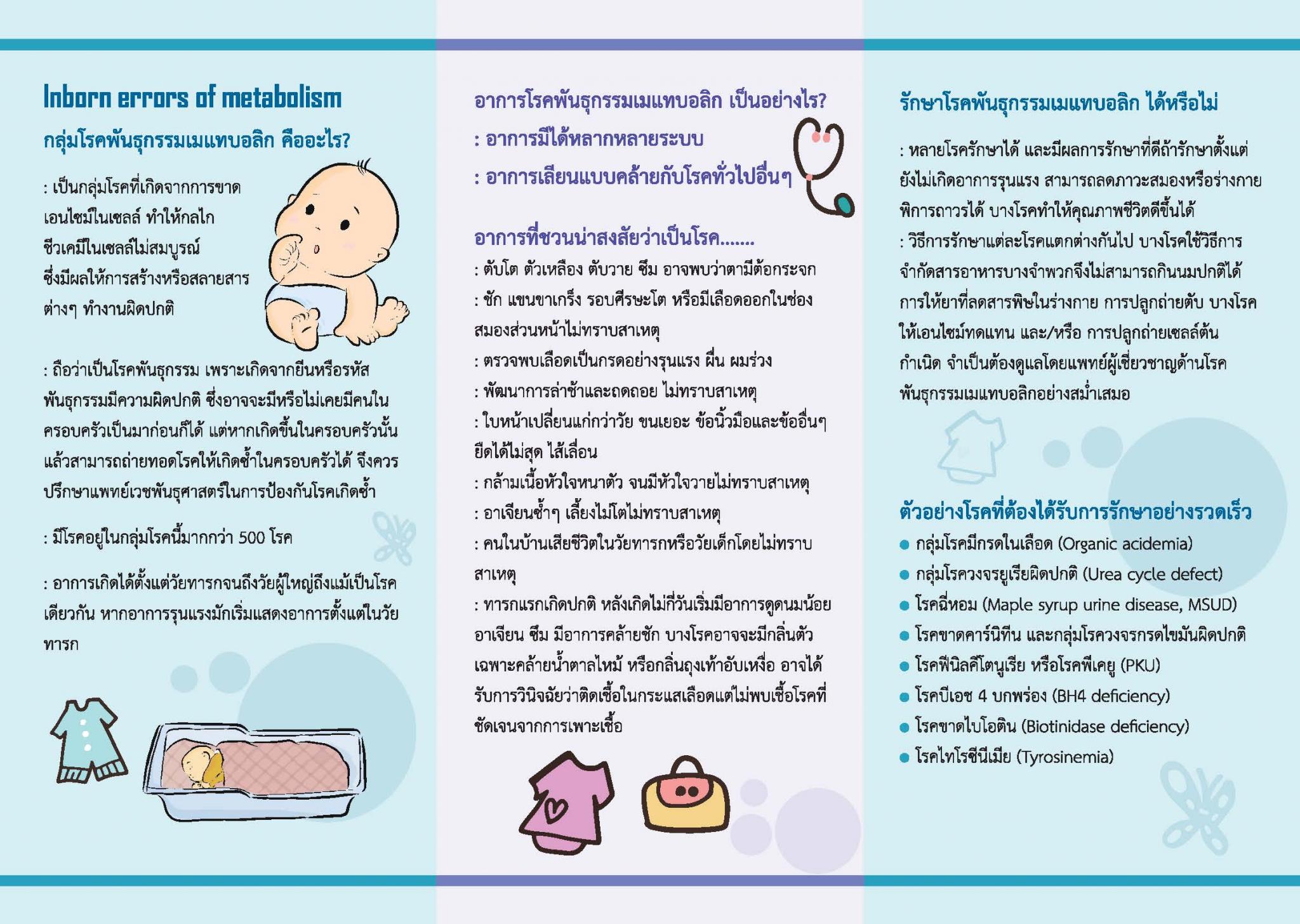 โรคพันธุกรรมเมแทบอลิก