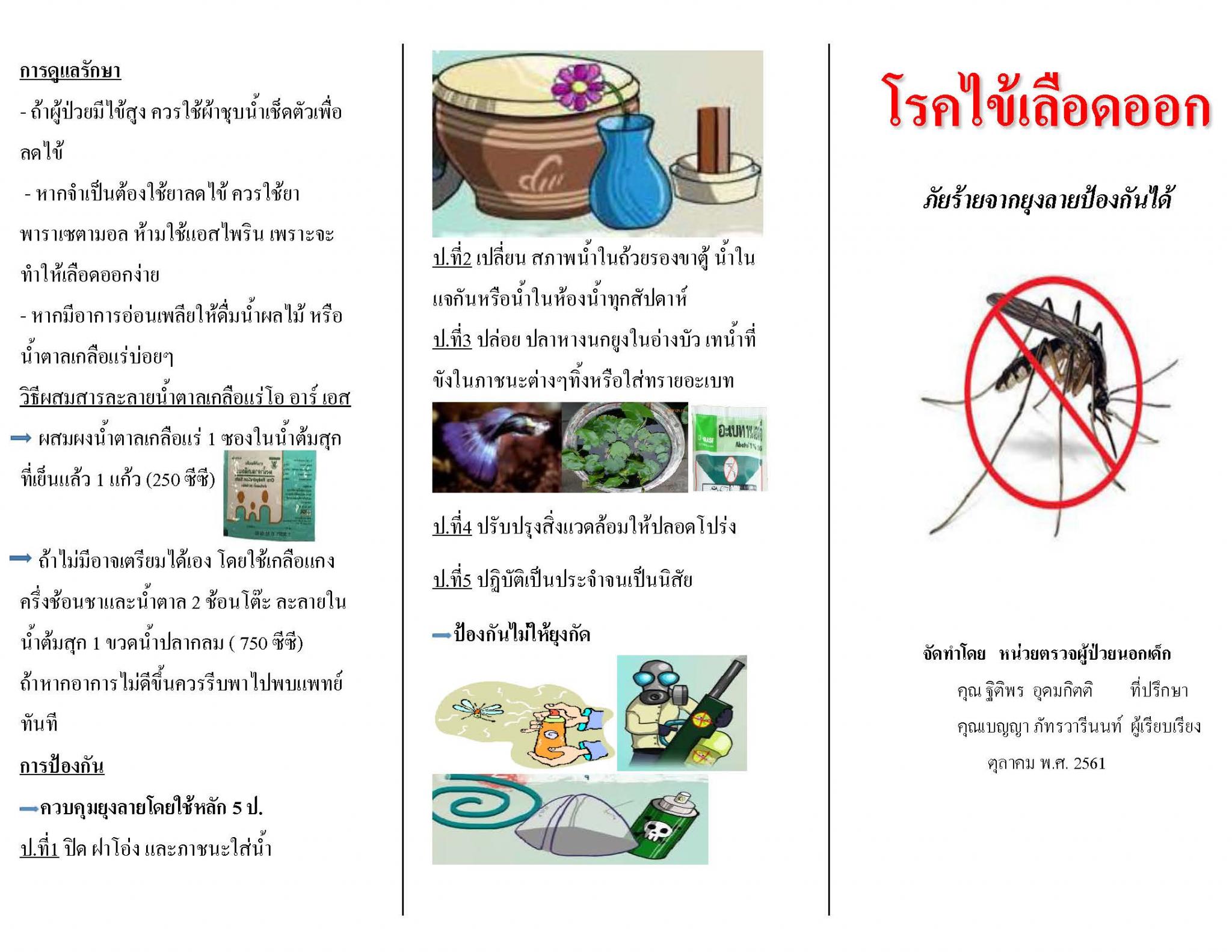 โรคไข้เลือดออก