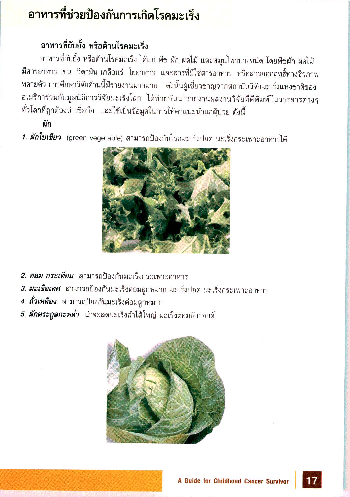การดูแลผู้ป่วยเด็กที่หายขาดจากโรคมะเร็ง