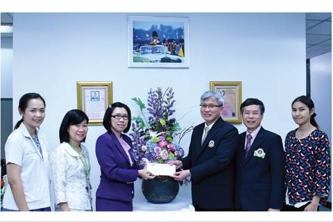 รับมอบเงินสนับสนุนโครงการ “Hand Cleaning…Moving Together” จากธนาคารไทยพาณิชย์ จำกัด (มหาชน) 