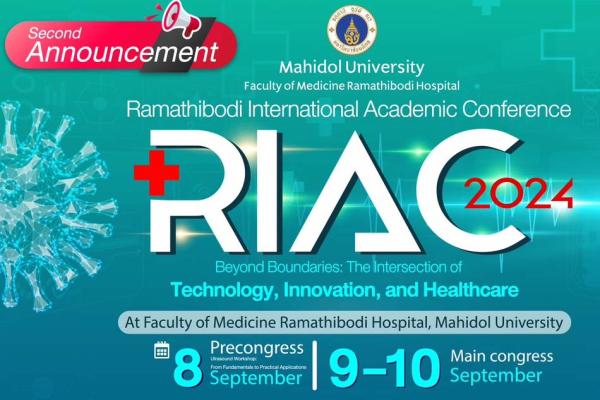 Ramathibodi International Academic Conference (RIAC) 2024