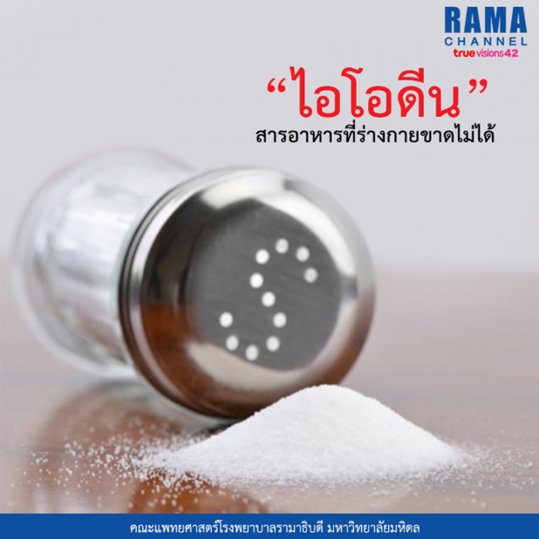 ไอโอดีน สารอาหารที่ร่างกายขาดไม่ได้