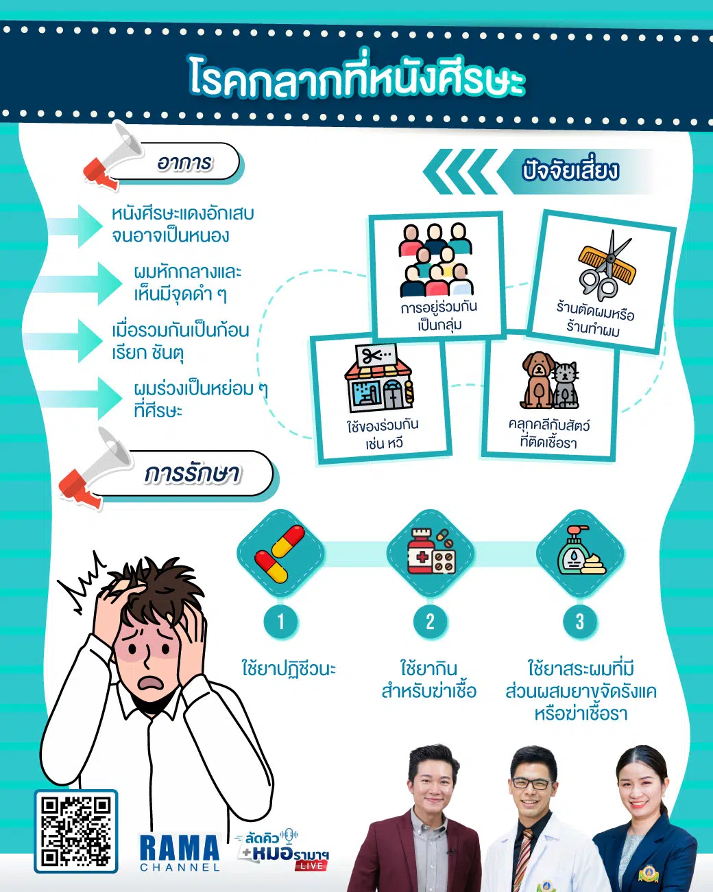 โรคกลากที่หนังศีรษะ,กลากที่หนังศีรษะ,กลาก,หนังศีรษะ