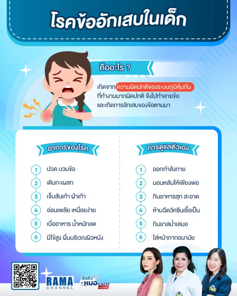 โรคข้ออักเสบในเด็ก,ข้ออักเสบในเด็ก,โรคข้ออักเสบ,ข้ออักเสบ