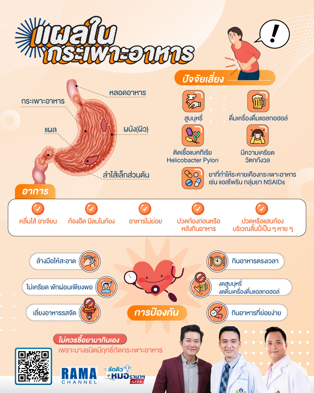 โรคแผลในกระเพาะอาหาร,แผลในกระเพาะอาหาร,กระเพาะอาหารเป็นแผล