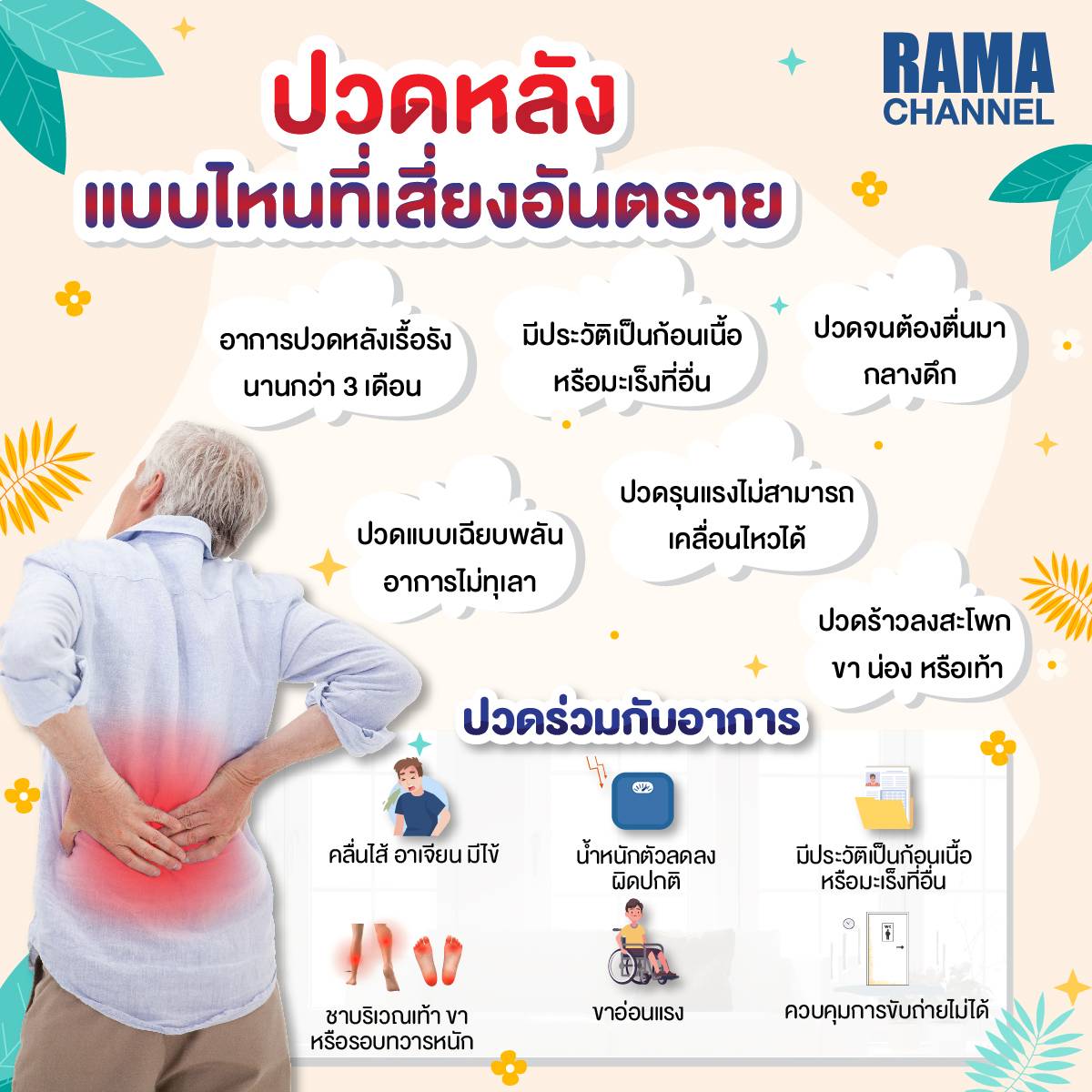 ปวดหลัง,อาการปวดหลัง,อาการปวด,ลดอาการปวดหลัง