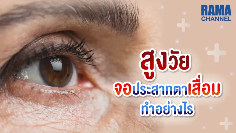สูงวัยจอประสาทตาเสื่อม