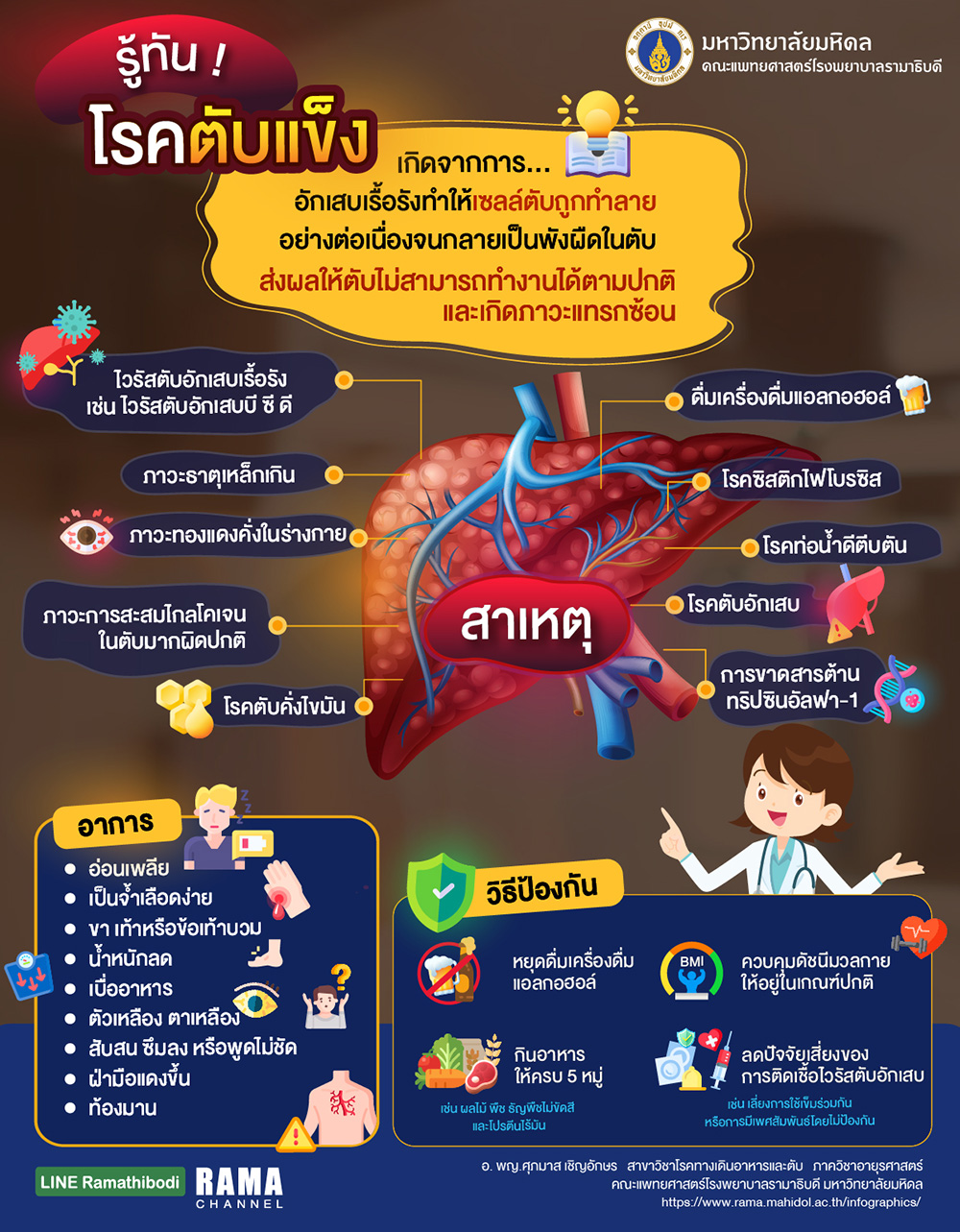 โรคตับแข็ง ภาวะของโรคตับเรื้อรังขั้นสุดท้ายมีการอักเสบเรื้อรังของตับทำให้มีการสูญเสียเซลล์เนื้อตับและโครงสร้างของตับไปทำให้เกิดพังผืดในตับมาก