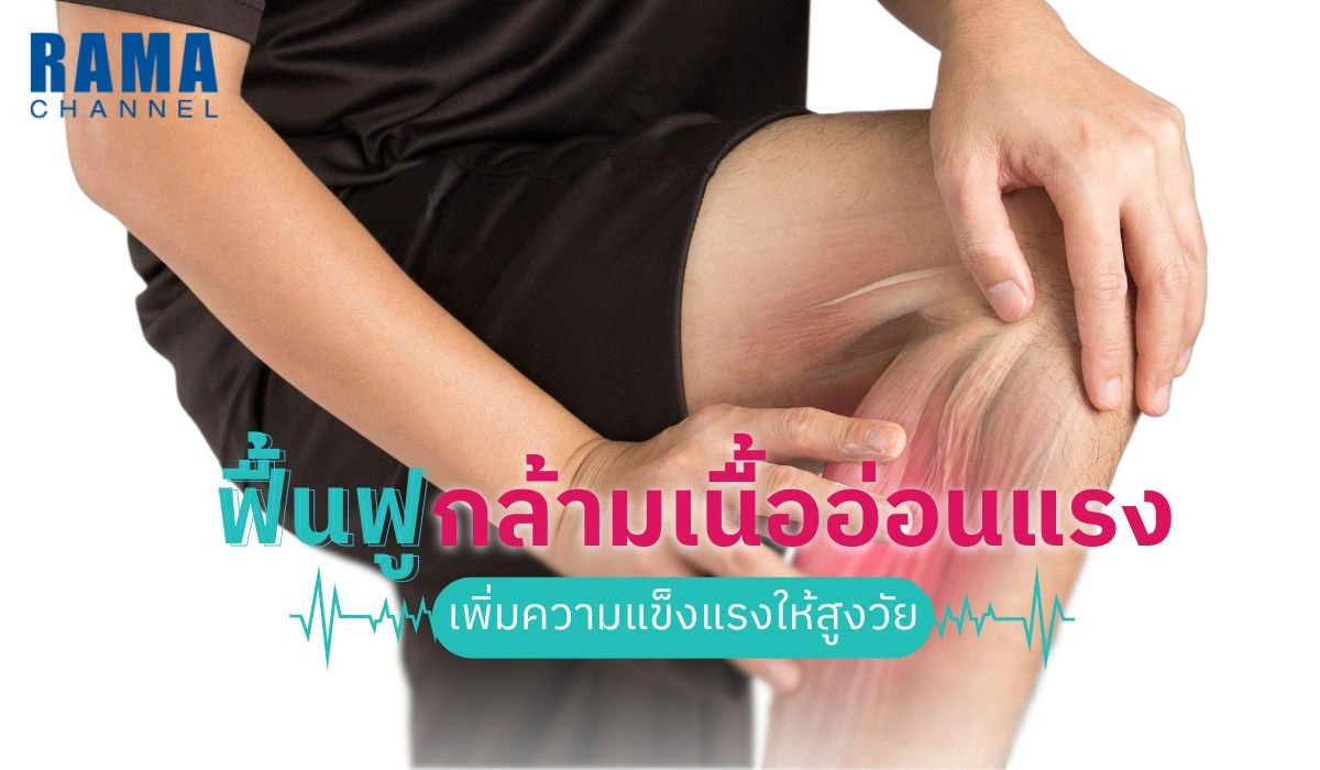 ฟื้นฟูกล้ามเนื้ออ่อนแรง เพิ่มความแข็งแรงให้สูงวัย