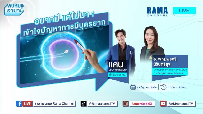 การมีบุตรยากเกิดได้ทั้งในผู้หญิงและผู้ชาย